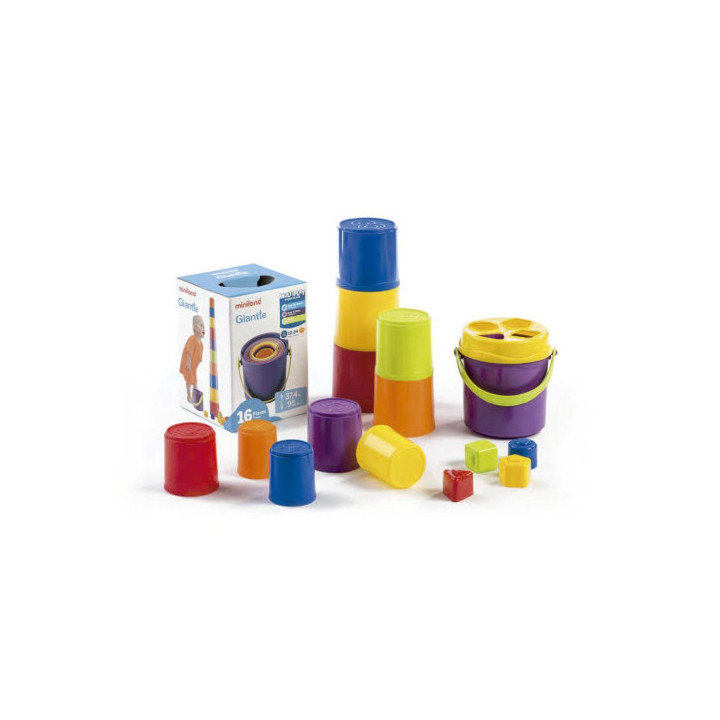 Set cubos giantte miniland 97211