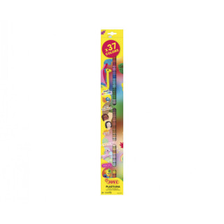 Estuche 37 barras de plastilina 15g colores surtidos jovi 90/37
