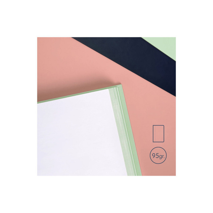80 hojas blancas de 95 gr/m