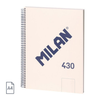 Cuaderno a4 con espiral y tapa dura