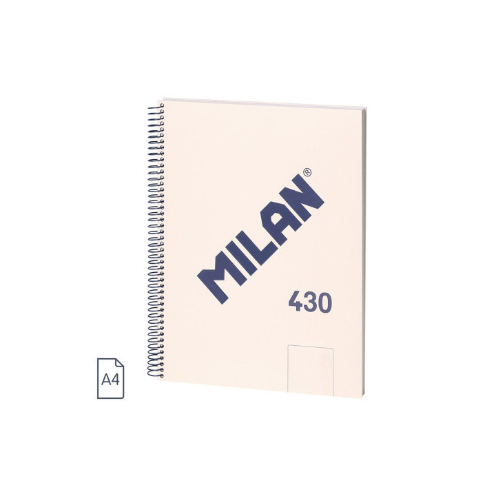 Cuaderno a4 con espiral y tapa dura