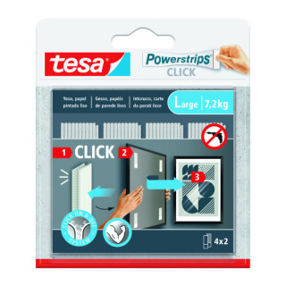Blister tiras adhesivas cuelga objetos powerstrips clik 7