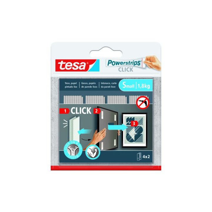 Blister tiras adhesivas cuelga objetos powerstrips clik 1