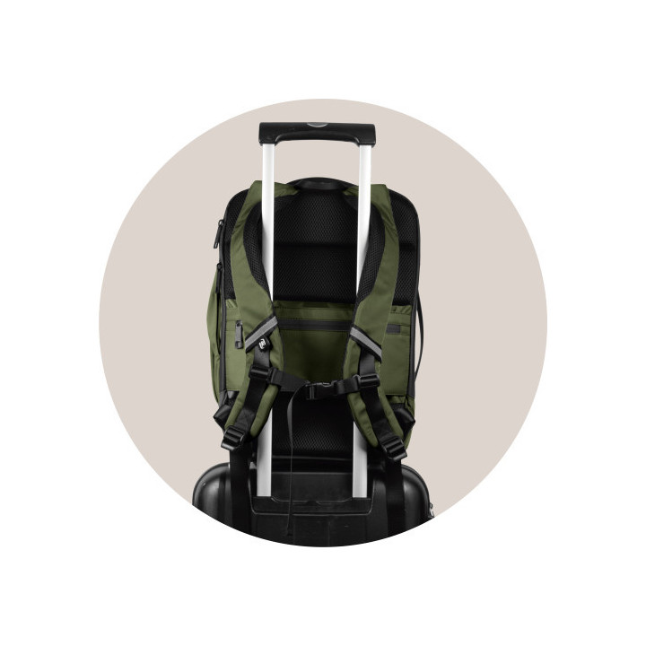 Mochila para portatil 15" executive oxfbag rpet caqui oxford 400191413