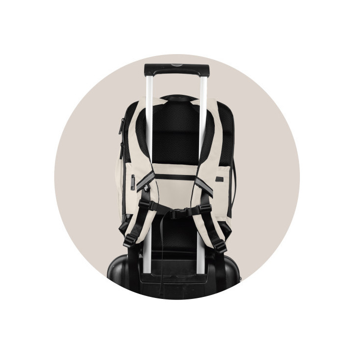 Mochila para portatil 15" executive oxfbag rpet beige oxfrod 400191411