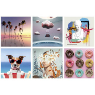 Puzzle cubo 3d animales educa borras 20125