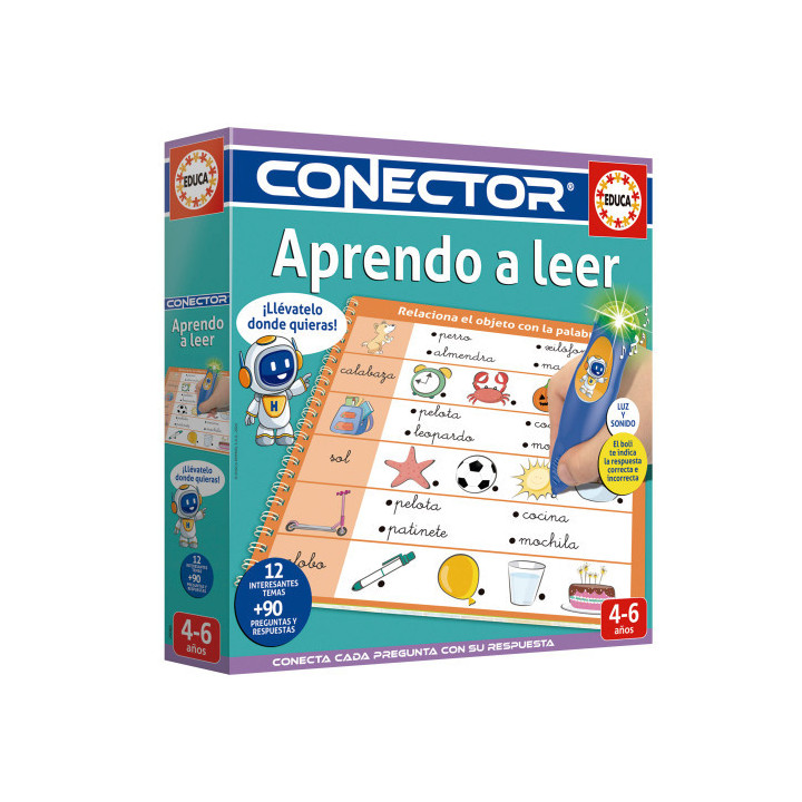 Juego conector lectura educa borras 20086