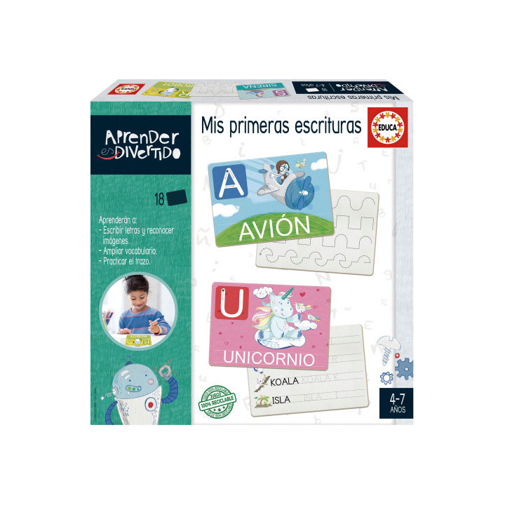 Juego mis primeras escrituras (col. aprender es divertido) educa borras 20112