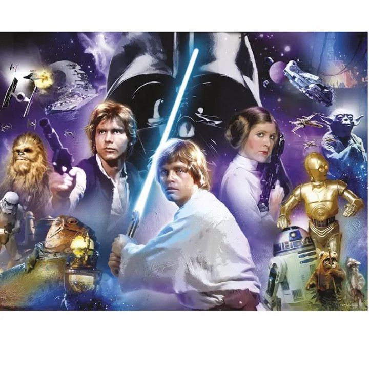 Puzzle 3d 500 star wars classic "3d lenticular puzzle" educa borras 20052