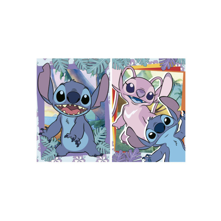 Caja puzzle 2x500 stitch educa borras 19732