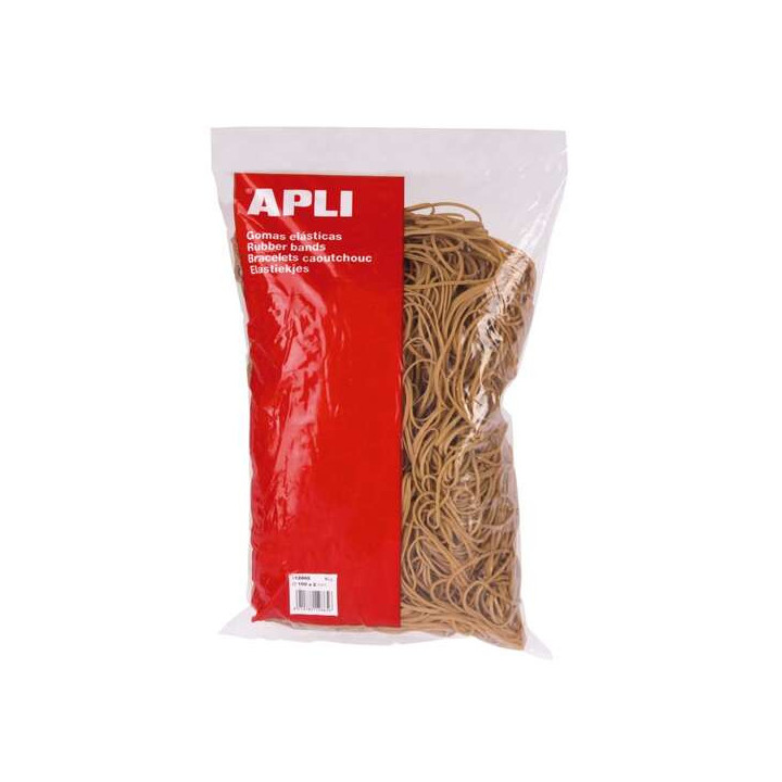 Apli Gomas Elasticas Ø 100 x 2 mm - Alta Calidad - Bolsa con 100g