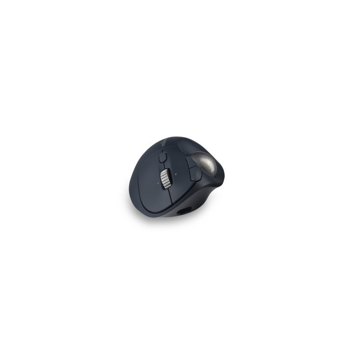 Raton inalambrico trackball recargable  tb550 profit ergo negro-plata kensington k72196ww