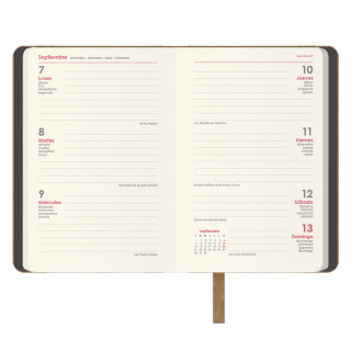 Agenda 2026 manhatan semana vista bolsillo 8