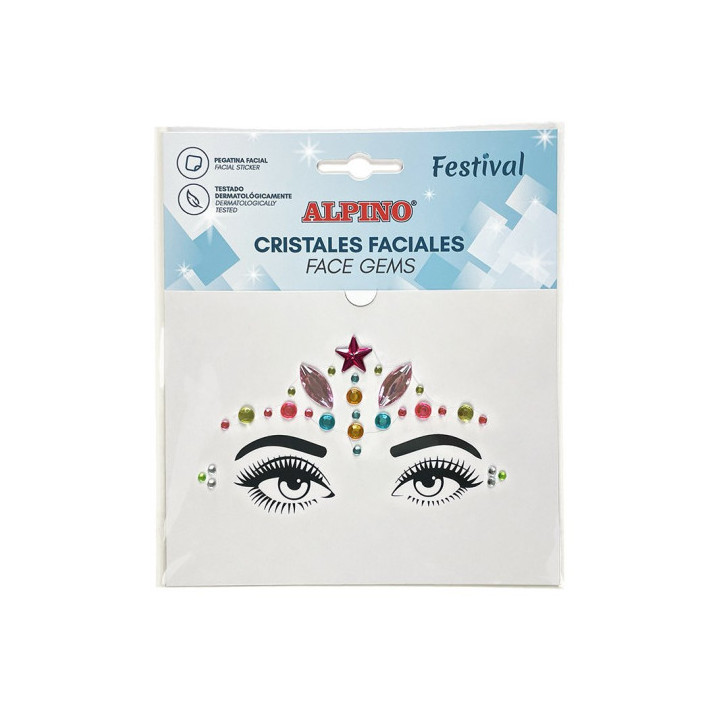 Alpino gemas faciales adhesivas festival alpino dl000631