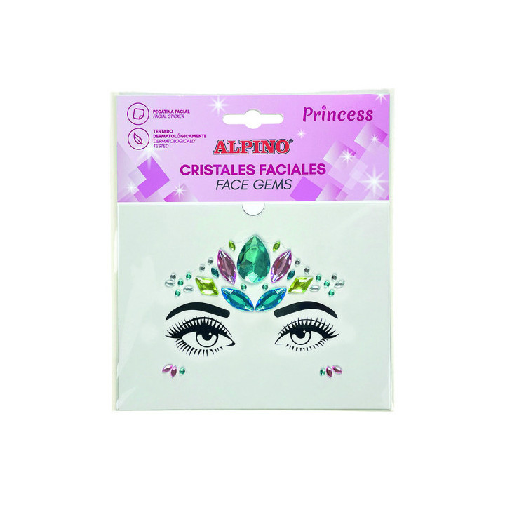 Alpino gemas faciales adhesivas princess alpino dl000630