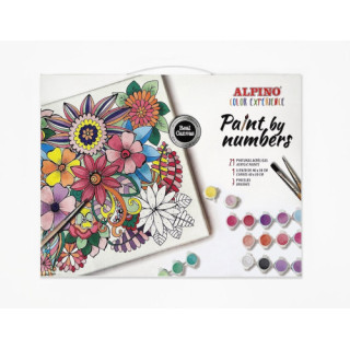 Set paint by numbers de color experience alpino dv000721