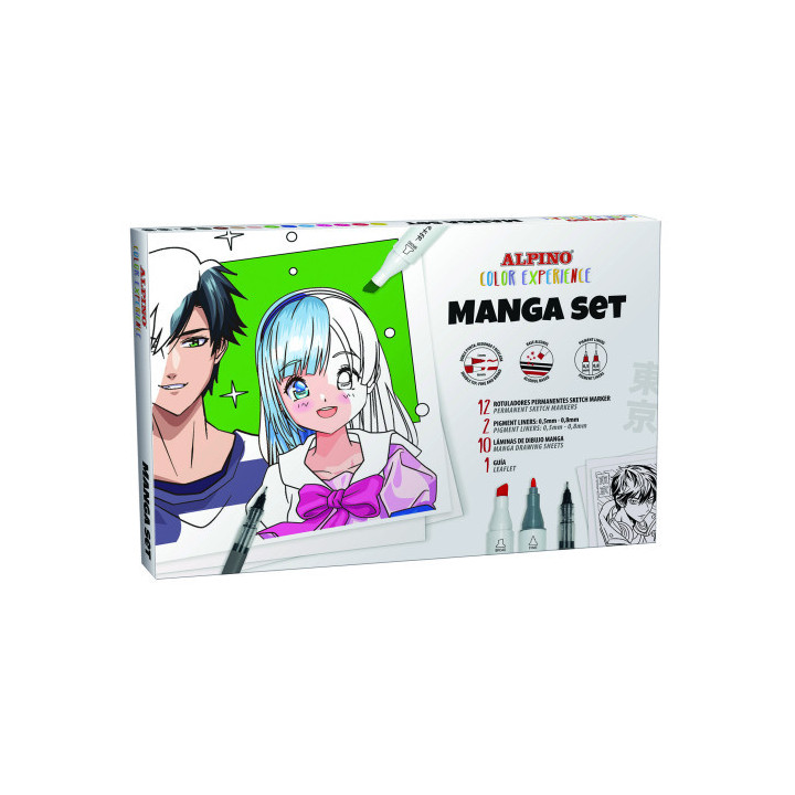 Set de iniciación al manga alpino ar001088