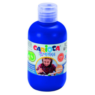 Botella tempera 250 ml. azul carioca 40424/05