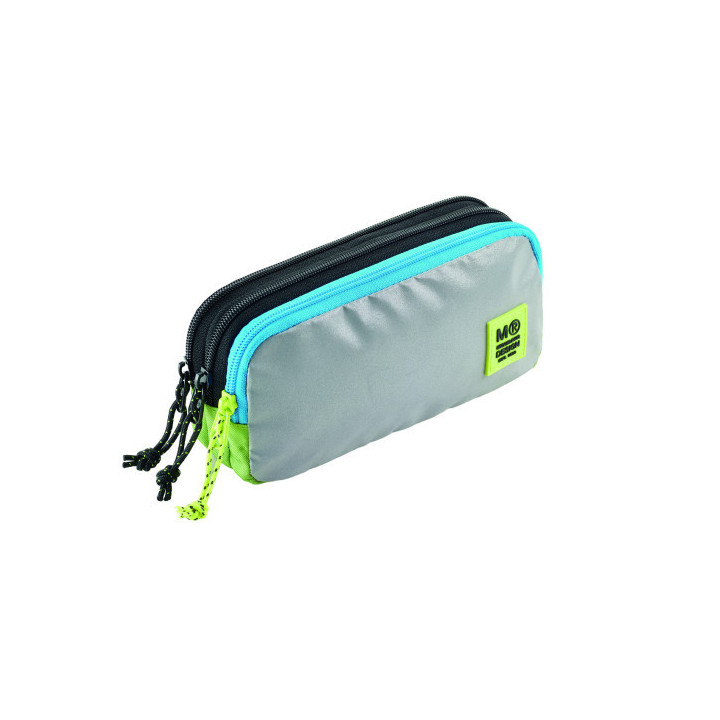 Portatodos triple rectangular reciclado rider green miquelrius mr19335