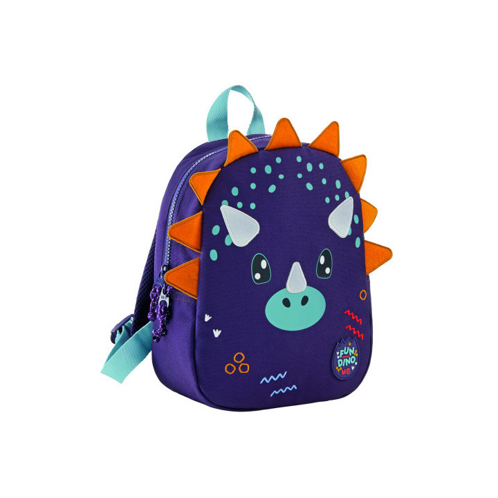 Mini mochila reciclada fun dino miquelrius mr19246
