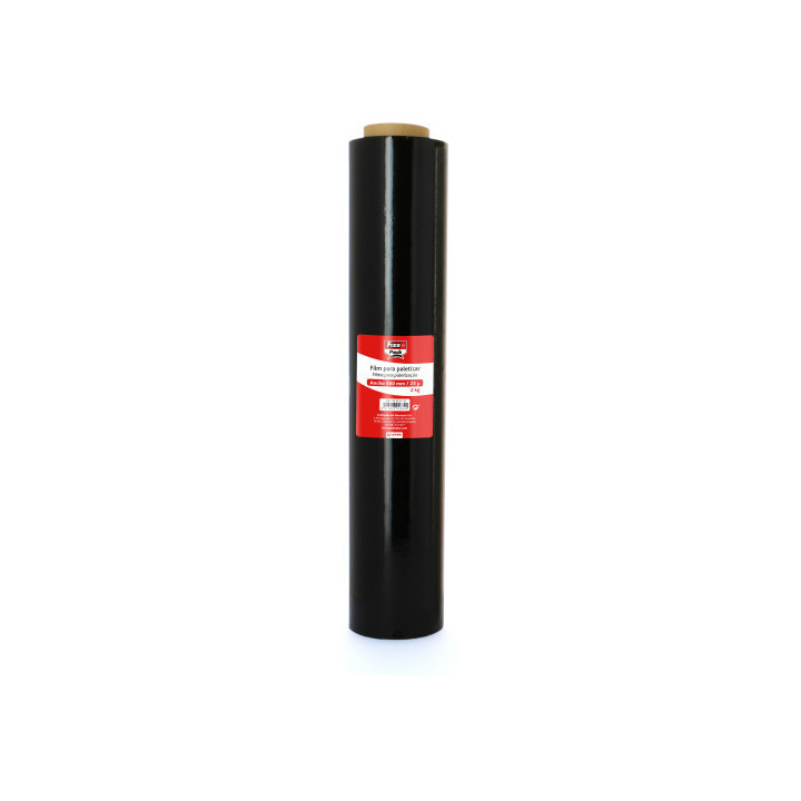 Rollo film plastico 23micras 50cm ancho x 2kg negro fixo 50069110