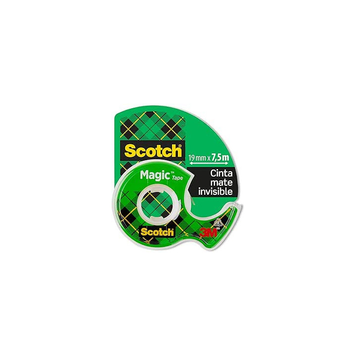 Rollo cinta invisible 19mm x 7