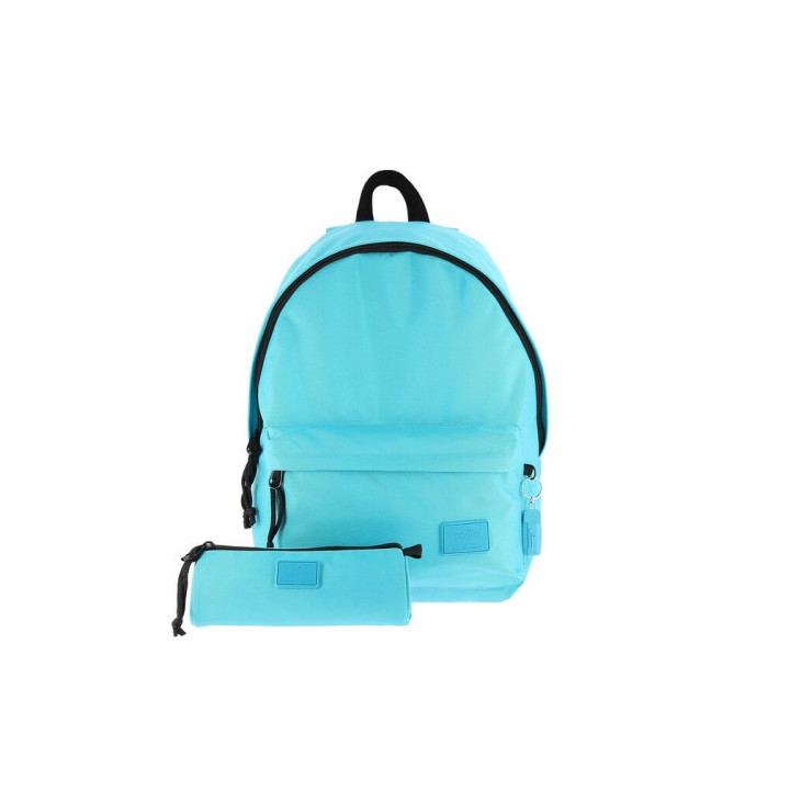 Pack mochila + estuche color azul - kalex totto ma04com093-22100-z95