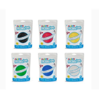 Estuche 6 uds pasta de modelar carioca modelight 100g variadas carioca 52005