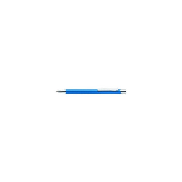 Boligrafo retráctil con cuerpo de metal elance beige azul pacifico staedtler 421 45-39