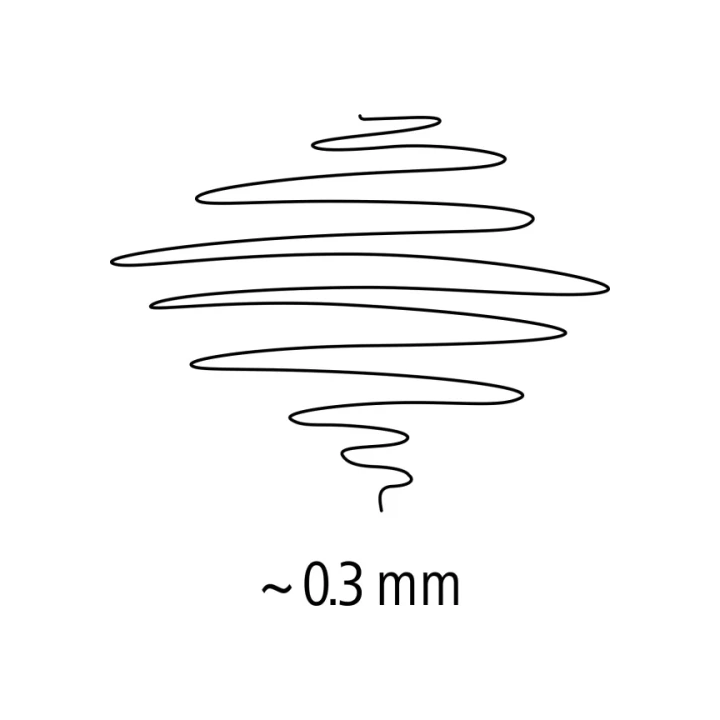 Caja de 10 rotuladores triplus fineliner 334 eco edition azul staedtler 334 r-3