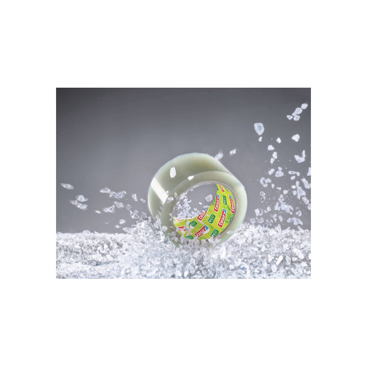 Cinta embalaje tesapack eco & ultra strong ecologo transparent tesa tape 58297-00000-00
