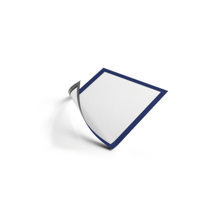 Pack 5 marcos informativos duraframe magnetic a4 azul durable 486907