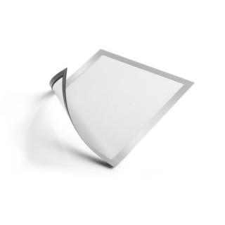 Pack 5 marcos informativos duraframe magnetic a4 plata durable 486923