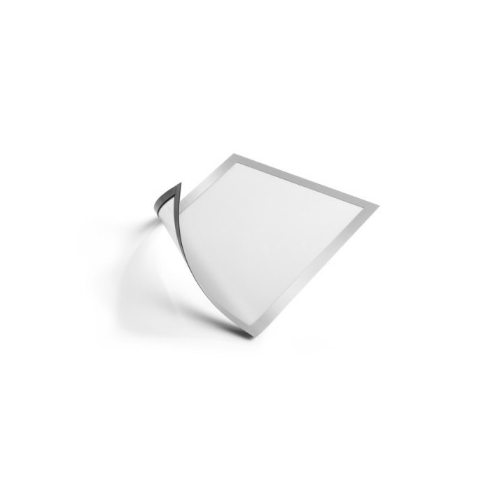 Pack 5 marcos informativos duraframe magnetic a4 plata durable 486923