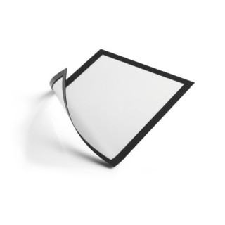 Pack 5 marcos informativos duraframe magnetic a4 negro durable 486901