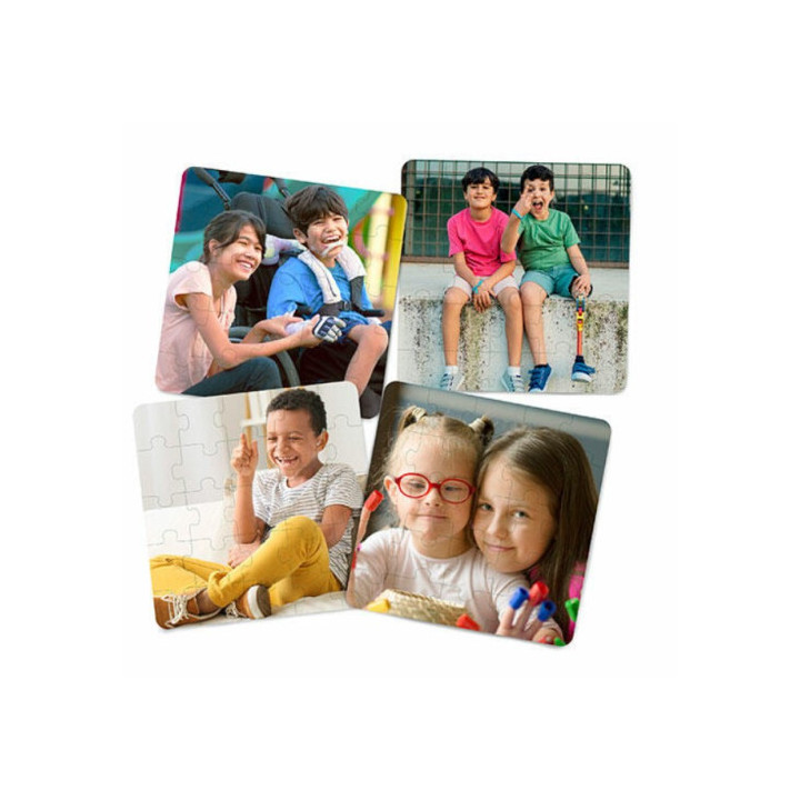 Set 4 puzzles inclusion miniland 5005035271