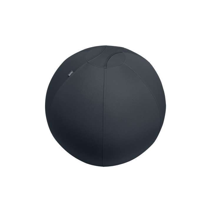 Balón de asiento active de 55cm antideslizante gris oscuro leitz 65410089