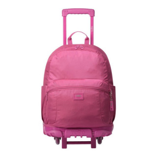 Mochila escolar con ruedas color rosa - trik totto ma03tki003-23100-m89