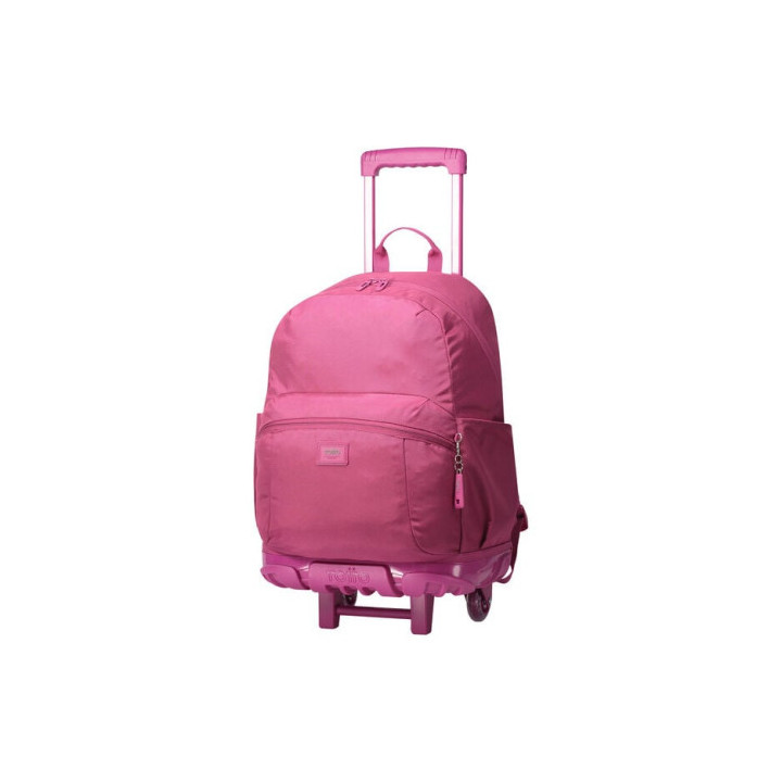 Mochila escolar con ruedas color rosa - trik totto ma03tki003-23100-m89