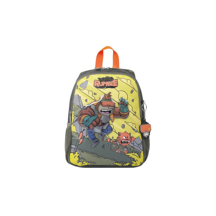 Mochila escolar pequeña de cartoons totto mj04bwm001-2310-4djs