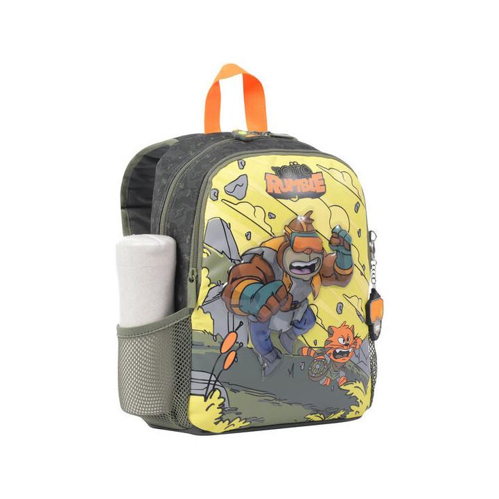 Mochila escolar pequeña de cartoons totto mj04bwm001-2310-4djs