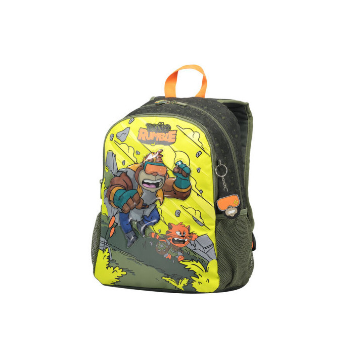 Mochila escolar mediana de cartoons totto mj04bwm002-2310-4djm