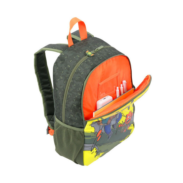 Mochila escolar mediana de cartoons totto mj04bwm002-2310-4djm
