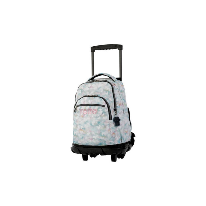 Mochila escolar con ruedas corazones pastel totto ma03eco006-2311p-4hx