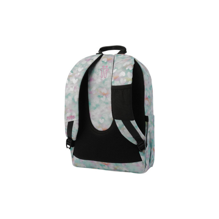 Mochila escolar corazones pastel totto ma04eco001-23110-4hx