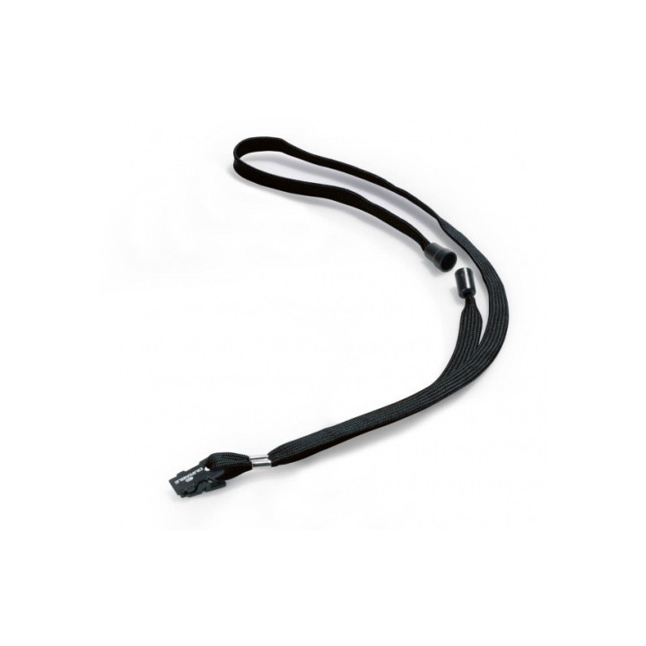 Caja de 10 cintas para identificador en textil ancho 10mm color negro durable 811901