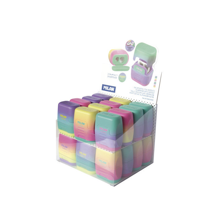 Expositor 24 sacapuntas compact sunset milan 20166224sn