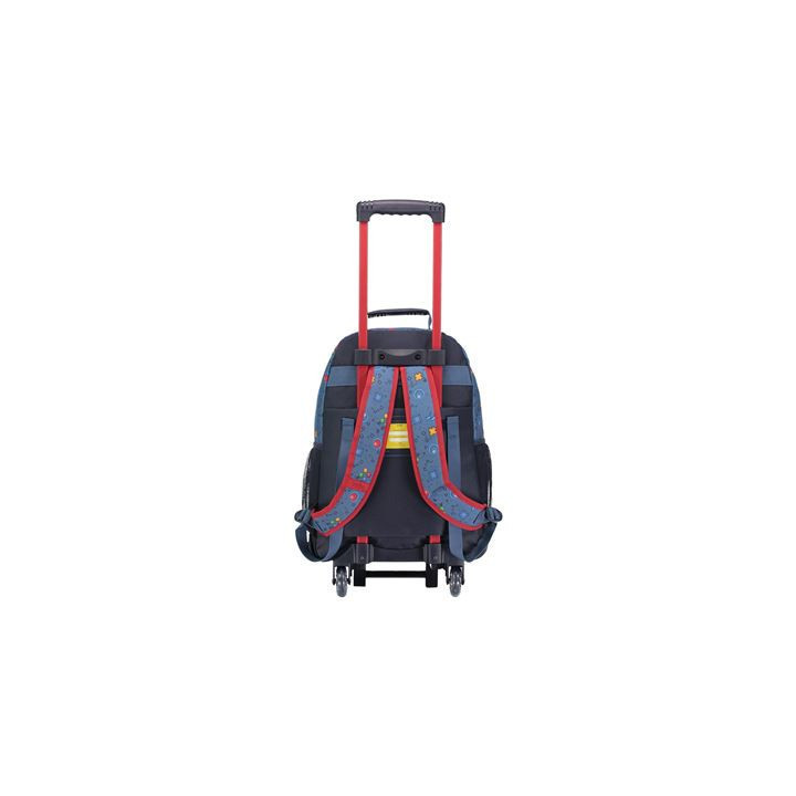Mochila escolar grande 3 ruedas - atlas totto mj03ata003-2210-2jw