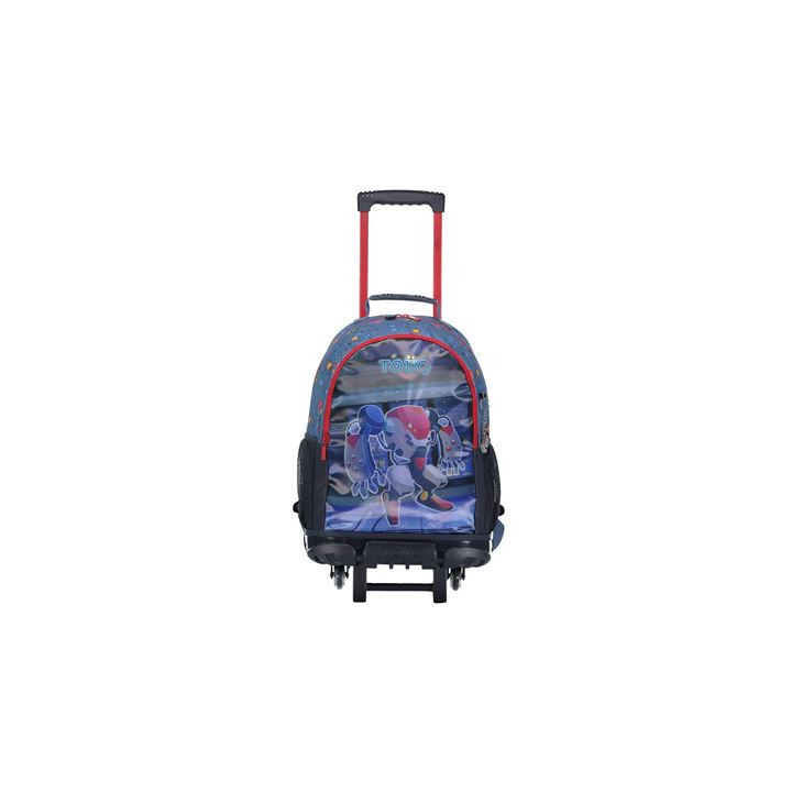 Mochila escolar grande 3 ruedas - atlas totto mj03ata003-2210-2jw