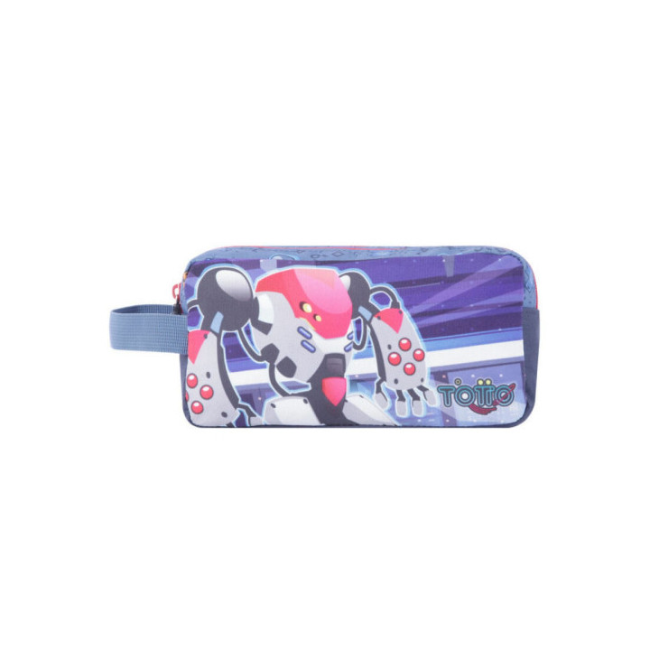 Estuche escolar dos compartimentos - atlas totto aj52ata001-2210-2jw